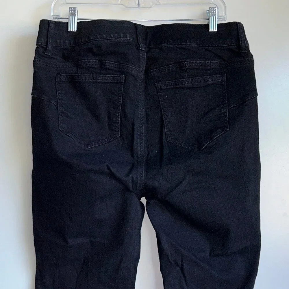 TORRID Bombshell Flare Leg Premium Stretch Black Jeans Size 14S - Picture 5 of 13